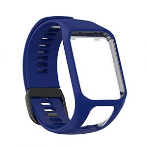 Bracelet de rechange pour montre connectée TomTom Golfer 2/Runner 2/Runner 3, pour TomTom Spark/Adventurer Unisexe, Sans pierre précieuse (ZZHM, neuf)