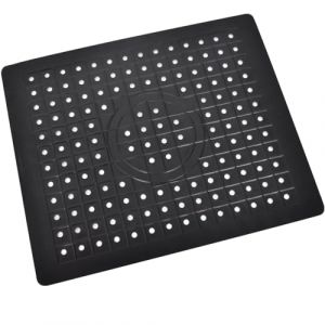 Tapis Fond Evier Protege Evier Cuisine Découpable Pliable Antidérapants Sink Mat Tapis de Protection en Silicone pour Tapis évier de Cuisine en Nid d'abeille pour Fond D'évier de Cuisine(Noir) (RUNDINGDIAN, neuf)