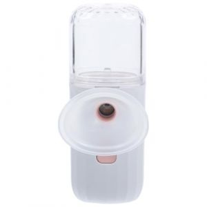 POPETPOP Brumisateur Hydratant Yeux Portable Appareil de Soin Oculaire &agrave; Brume Fine Blanc Fonction Spray Humidifiant Adapt&eacute; aux &Eacute;tudiants et &agrave; la D&eacute;tente des Yeux Usage Beaut&eacute; (Denneyas, neuf)