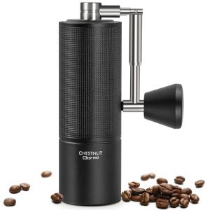 TIMEMORE Chestnut C3 ESP PRO, moulin à café manuel, corps entièrement métallique, moulin à café manuel avec poignée pliante, pour Espresso et French Press - Noir (Coffeeee Lover, neuf)