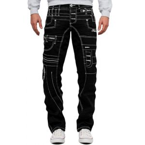 KOSMO LUPO Herren Jeans KM020-1-bans W33/L32 (bans24, neuf)