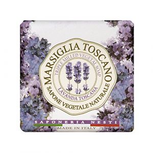 NESTI DANTE Marsiglia Toscano Savon Lavanda Toscano 200 g (Lucia Home Biancheria, neuf)