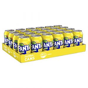 Fanta Lemon 5017726153281 Lot de 24 cannettes de 330 ml (B.L.K, neuf)