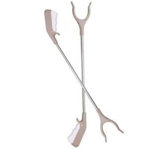 30cm Pince Ramasse Objet, Outils de Ramassage 40cm/60cm , T&ecirc;te Rotative &agrave; 360&deg; Pince Telescopique, Pince de Pr&eacute;hension pour Personnes Ag&eacute;es, Pince Ramasse Dechets, petite taille Prise du Sol ( Color : (Pooneeliff, neuf)