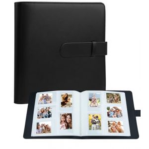 Album photo 360 pochettes pour appareil photo Fujifilm Instax Mini LiPlay 11 90 70 12 9 8+ 8 7S / imprimante Mini Link SP-1, Polaroid SnapTouch PIC-300 Z2300 Mint Zip Instant Camera Printer (Noir) (SUPGEEK-EU, neuf)