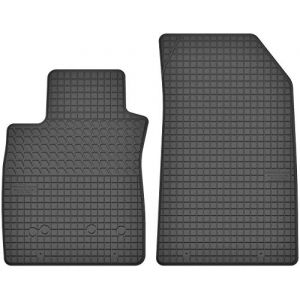 Jeu de tapis de sol avant en caoutchouc pour Renault Clio III (2005-2012) / Clio IV (à partir de 2012) – 2 pièces – Ajustement parfait (Auto-fussmatten24, neuf)