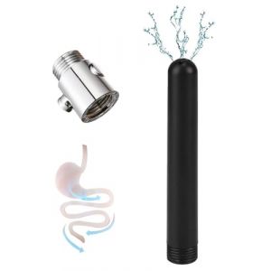 SOVYTH 1 pi&egrave;ce Syst&egrave;me de lavement sous la douche avec interrupteur marche/arr&ecirc;t, lavement colon et intestins,douche pour hommes et femmes,nettoyeur portable, kit de buse de lavement (MARK & BRANDS SHOP, neuf)