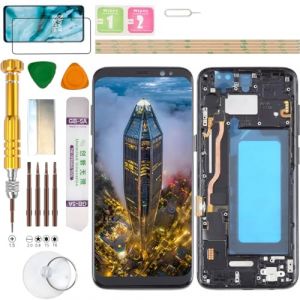 Gadget Troops Incell Kit de remplacement d'&eacute;cran LCD pour Samsung Galaxy S8 G950F, SM-G950U, G950U1, G950FD, G950W, G950A, G950P, G950T, G950V, G950N, SC-02J, SCV36 Noir (GADGET TROOPS, neuf)