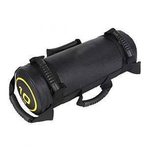 Porfeet Sac De Sable, 5/10/15/20/25/30 Kg De Poids De Remplissage De Musculation Exercice De Remise en Forme Sac De Sable Noir 20 kg (Qkkinhg, neuf)