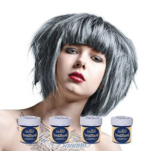 La Riche Directions Lot de 4 teintures semi-permanentes pour cheveux décolorés Argenté (Stylish & Beautiful, neuf)