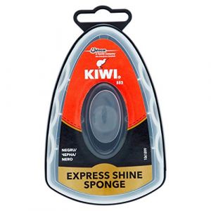 Kiwi Éponge lustrante instantanée pour chaussures, noir (BE THE BESTEST, neuf)