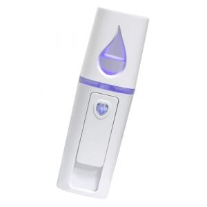 SUNGOOYUE 20 Ml Facial Monsieur Mini Visage Humidificateur Pulv&eacute;risateur Portable Pulv&eacute;risateur USB Machine de Soins Pratiques Rechargeables avec un Mat&eacute;riau ABS de Couleur Blanche pour le Visage (Voshowylor, neuf)