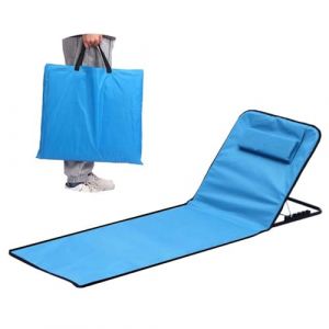 Matelas de Plage Pliable,Transat de Plage,Pliable et Réglable,Chaise de Plage Pliable,Siege Plage avec Aangle,Se Transpor, pour la Plage, Le Parc, Le Camping (Add fuel to the fire, neuf)