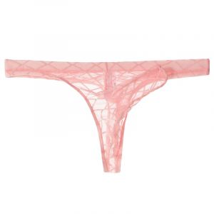 TNNRAO Hommes Slips en Dentelle Slips String avec Poche de Nez d’éléphant Culotte Sexy en Dentelle Maille Transparent Elephant Nose Slips Ultrathin Respirant sous-vêtements (lclvld, neuf)
