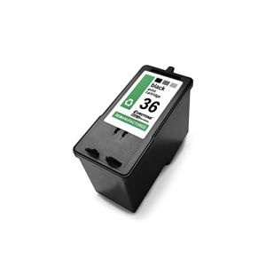 Eurotone Cartouche d'encre Compatible pour Lexmark 36XL 18C2170E remplace X5650 X5690 X6650 X6675 X6690 - 1x Noir (Eurotone, neuf)