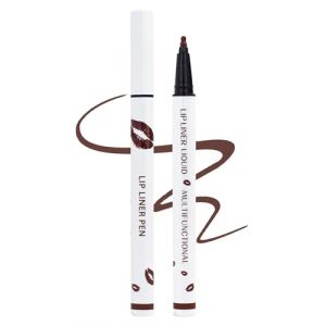 Crayon Lipliner Liquide Mat, Café Lip Liner Stain & Lip Tint, Longlasting Nonstick Cup Waterproof Crayon Levre, Rouge à Lèvres Longue Tenue, Lèvres Contour Stick Maquillage, Cadeaux pour Femmes-11 (Lestpola Ltd, neuf)
