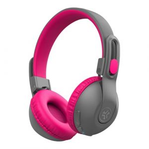 JLab JBuddies Studio 2 Casque sans Fil pour Enfants - Bluetooth, Volume limit&eacute;, Micro int&eacute;gr&eacute;, 65h+ d'autonomie, Isolation phonique, Mode Partage/Filaire, Rose (MaxStore France, neuf)