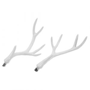 FRCOLOR Coiffe En Bois De Cerf De 17 Cm Décoration De Noël Accessoire En Corne De Cerf Cornes De Cerf Costume Bois De Cerf Décoration De Costume (White Beach, neuf)