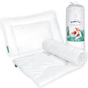 FAM' Home Parure de lit pour Enfants Cheeky Fox, Couette Bebe 90 x120 cm et Oreiller 40x60 cm | Qualit&eacute; certifi&eacute;e Oeko-tex Standard 100 | Option antiallergique | Convient pour Un lit de 70x140 cm (LIETUVOS-SVEDIJOS UAB &ldquo;INTERSCALIT&rdquo;, neuf)