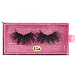 5D 25 mm Faux Cils Faux Cils Moelleux Curling Longs Cils D'aspect Naturel pour Un Usage Quotidien F&ecirc;tes Mariage Rencontres Shopping 1 Paire (LD08) (Iueburu, neuf)