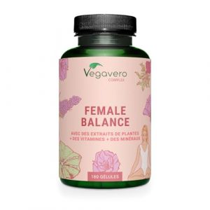 Reequilibrage Hormonal Femme | Avec Gattilier, Maca, Acide Folique | SPM + Dérèglement Hormone œstrogène | 180 Gélules | Vegan & Sans Additifs | Vegavero® (Vegavero, neuf)