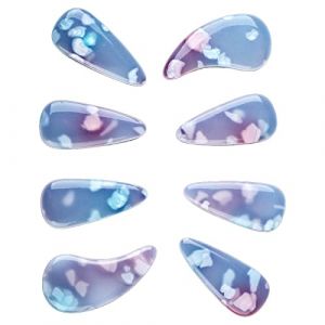 8Pcs Guzheng Finger Picks Guzheng Finger Picks, Guzheng Nail Covers Élastique Professionnel Guzheng Nail Covers Réutilisables Instrument à Cordes Pièces de Rechange (Couleur de (Chasoe, neuf)