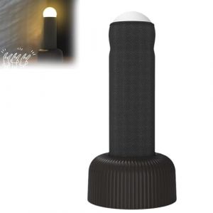 Veilleuse LED en silicone &agrave; tirer, colonne LED, lampe de nuit cr&eacute;ative rechargeable, lampe de protection des yeux, lumi&egrave;re d'ambiance amusante, lampe de chevet pour chambre de b&eacute;b&eacute;, fille, femme, (Yao Kuan, neuf)