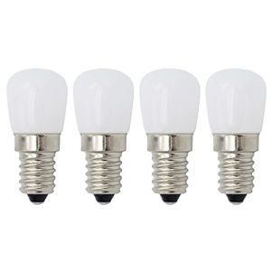 ShuoHui Lot de 4 mini ampoules LED 3 W E14 SES Blanc chaud 2800 K 220-240 V 30 W Remplacement halog&egrave;ne Petite ampoule Edison E14 pour r&eacute;frig&eacute;rateur Pygmy / micro-ondes / hotte aspirante / machine &agrave; (ShuoHuiTechnology, neuf)
