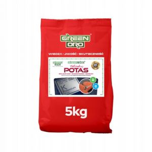 GREEN ORO POTASSIUM 60% 5KG – Engrais potassique de haute qualité pour pelouses, légumes et arbres fruitiers (GREEN ORO, neuf)