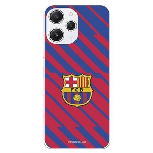 Coque pour Xiaomi Redmi 12 du FC Barcelone Bar&ccedil;a, &eacute;cusson tansparent pour prot&eacute;ger votre t&eacute;l&eacute;phone portable. Coque en silicone souple sous licence officielle FC Barcelone (La Casa de Las Carcasas, neuf)