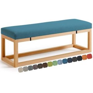 UWOBTN Coussin de Banc Exterieur/Interieur Coussin Banquette 80x40/110x40/120x40/140x40/120x50cm Amovible Antidérapant Coussins balancelle pour Bancs de Jardin, Patios, d'Intérieur(O,80x55x3cm) (AMZGYL, neuf)