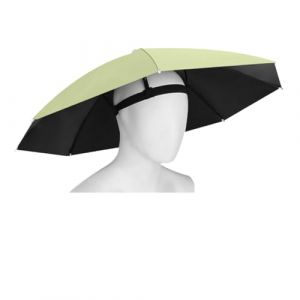Chaoyilian Chapeau Parapluie,Parapluie De Tete,Chapeau Parapluie Pliable,Chapeau De Parapluie De PêChe,avec Bandeau RéGlable,Protection Contre La Pluie Et Le Soleil,pour PêChe RandonnéE (chaoyilian, neuf)