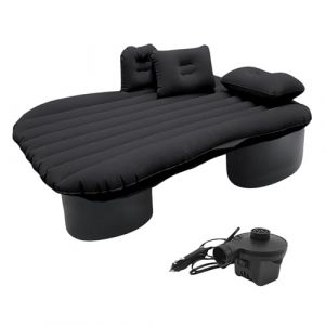 Matelas Gonflable pour Voiture. Matelas pneumatique. Lit Pliant Portable pour siège arrière avec Pompe à air + 2 oreillers. Canapé Gonflable avec gonfleur pour Les Voyages et Le Camping. (Magic boutique, neuf)