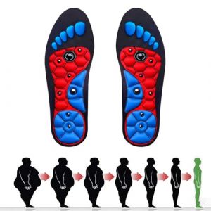 Semelle Magnetique, Semelles Acupression Pour Homme Femme, 1 Paire Semelles Magnétiques, Semelles Orthopédiques En Gel de Réflexologie pour Soulager La Fatigue Des Pieds (Noir, 35-39) (XDL LLC, neuf)