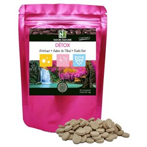NAKURU | D&eacute;tox = Artichaut + Aubier de Tilleul + Radis Noir | NAKURU &Eacute;quilibre | Fabriqu&eacute; en France | (90 Comprim&eacute;s de 600mg / Poids Net: 54g) (Nakuru Super-Aliments, neuf)
