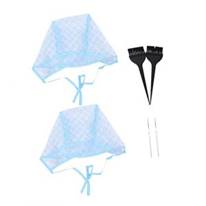 OATIPHO Ensemble De 6 Pinceaux Pour Mèches Bonnet De Pour Cheveux Avec Trous Brosse De Pour Cheveux Outils De Coiffure Kit De Mèches Pour Cheveux Kit De Mèches Pour (Tsun Ki-sung, neuf)