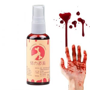 Sang Artificiel Pour Halloween,Sang Artificiel Pour Cosplay Pour V&ecirc;tements | Buse Inclue Accessoire Th&eacute;&acirc;tre Film Soir&eacute;e (Yajimsa, neuf)