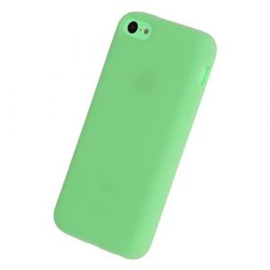 doupi TPU Case PureColor Étui pour iPhone 5C Housse de Protection Matte Case Caoutchouc Mat Couleur Unie Vert (GLEXD Shop, neuf)