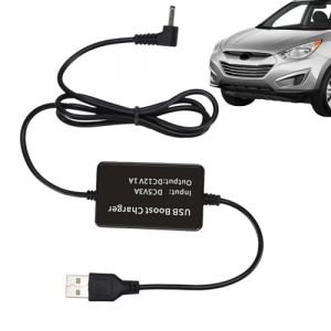 Cordon De D&eacute;tecteur De Radar USB, Adaptateur Secteur pour D&eacute;tecteur De Radar, C&acirc;ble d'alimentation De Remplacement USB Rj11/DC 3.5 - C&acirc;bles De Connexion USB, Se Connectent Au Chargeur De Voiture (sauvebe, neuf)