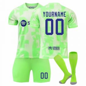HGWOPGASD 25/26 Maillot De Foot Ensemble Foot Enfant Maillot Enfant De Foot Retro Soccer Jersey, 10 Maillot Classique, Ensemble Enfant Et Adultes, Maillot De Foot pour Enfants Maillot Barcelone A04 (HGWOPGASD, neuf)