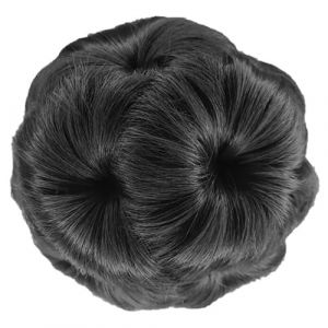 Chignon chignon chignon &agrave; clipser fleur perruque pour femme avec aspect naturel clip solide pour occasion formelle coiffure (ZZZzz, neuf)
