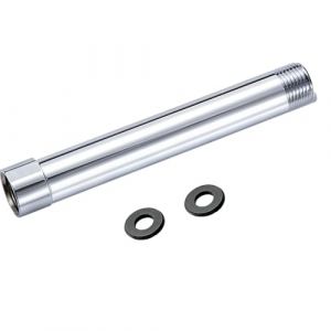 Rallonge de Douche, Extension Douche 6 In, Bras de Douche en Acier Inoxydable, Tube D'Extension de Douche G1/2", Prolongateur Colonne de Douche, pour Pommeau de Douche de Salle de Bains (DINODANUBE TRADING, neuf)