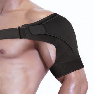 Astorn Epaulière pour Articulation AC & Tendinite | Support d’épaule pour soulager la douleur et prévenir les blessures | Support d’orthèse rotatif pour épaulière unique pour femmes & hommes de (Maison et bureau, neuf)