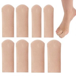 8 Pcs Protection Orteil,Protege Orteil,Protège Orteil,Capuchon Orteil,Coussinets Anti-Friction, Pour Hommes Et Femmes Idéal Pour Soulager Les Cors, Les Ampoules Et Les Callosités (DanLanYi, neuf)