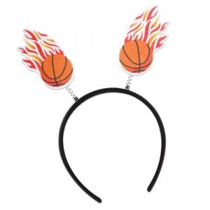 Bandeau de basket-ball confortable pour gar&ccedil;ons et filles en tissu sur le th&egrave;me du sport, accessoire de t&ecirc;te d'&eacute;quipe, esprit, cheerleader, bandeau de basket-ball (GCmandwe, neuf)