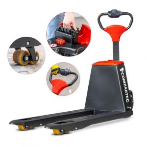 Chariot élévateur électrique : Compartec F3 - Batterie lithium-ion, charge de 1500 kg, longueur de fourche 1150 mm. - Norme industrielle - Performance et efficacité fiables - Idéal pour les entrepôts (DAIMEX, neuf)