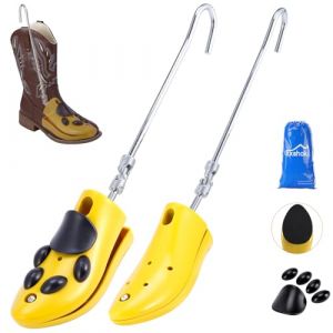 Exshoiu Embauchoirs &agrave; Chaussures Bottes, Elargisseur Chaussure, 1 Paire Hauteur R&eacute;glable Professionnel Embauchoirs des Chaussures Durables pour Homme et Femme (Exshoiu, neuf)