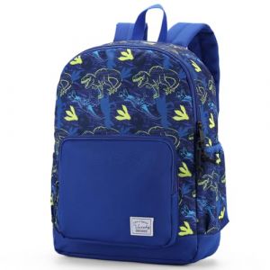 VASCHY Sac &agrave; Dos Enfant, L&eacute;ger Cartable Gar&ccedil;ons Maternelle 4-6 Ans Imperm&eacute;able Mignon Sac &agrave; Dos Gar&ccedil;ons pour A4 Dossier Primaire Pr&eacute;scolaire Voyage avec Sangle de Poitrine, Dinosaure Marine (Vaschy, neuf)