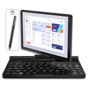 GPD Pocket 3 Mini Ordinateur Portable avec Stylet Inclus, Or Core i3-1125G4 CPU, 16GB LPDDR4x RAM, 2TB NVMe SSD, 1920x1200p Touch Screen ; Windows 11, Wi-FI 6E, Bluetooth 5.3, Modular Handheld PC (DROIX FR, neuf)