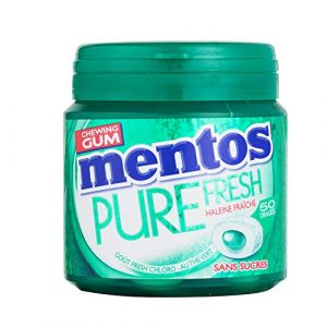 MENTOS GUM Bottles Pure Fresh Fresh Chloro (J&S France, neuf)